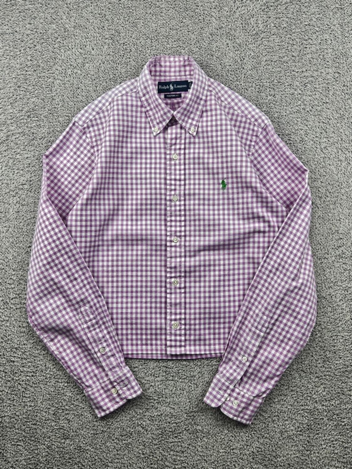 폴로랄프로렌 셔츠 크롭 커스텀 ( M ) / 11717 상품이미지2