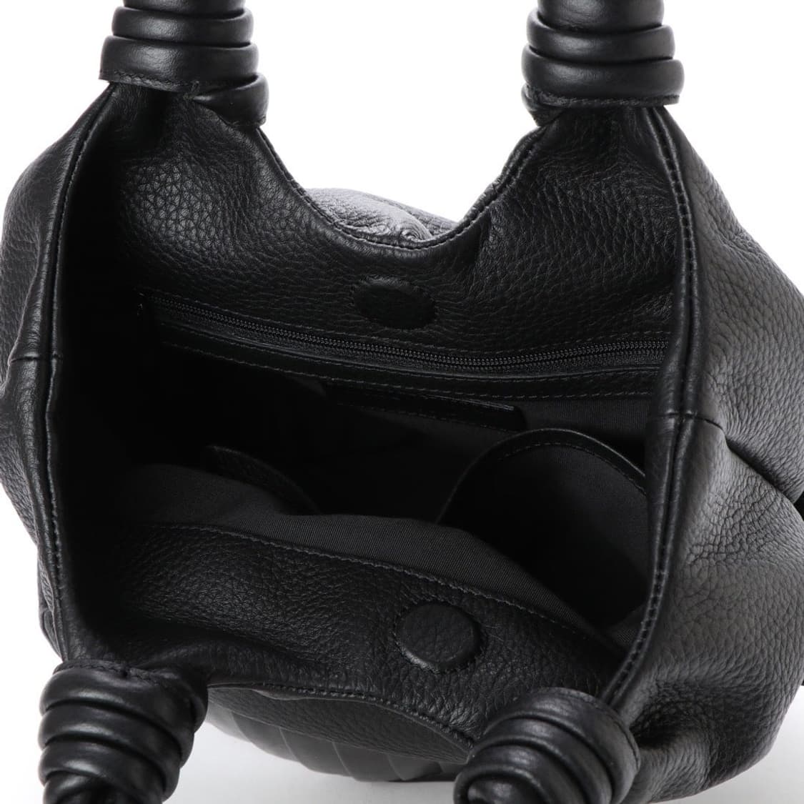 바클리 클럽 소가죽 토트백 재파니즈 브랜드 꼼데 이세이미야케 스타일 상품이미지4