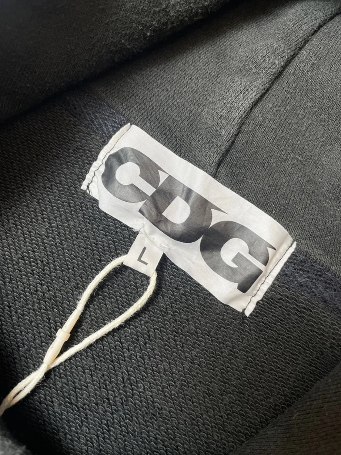 꼼데가르송 CDG로고 코튼 후드티 PN9445 상품이미지5