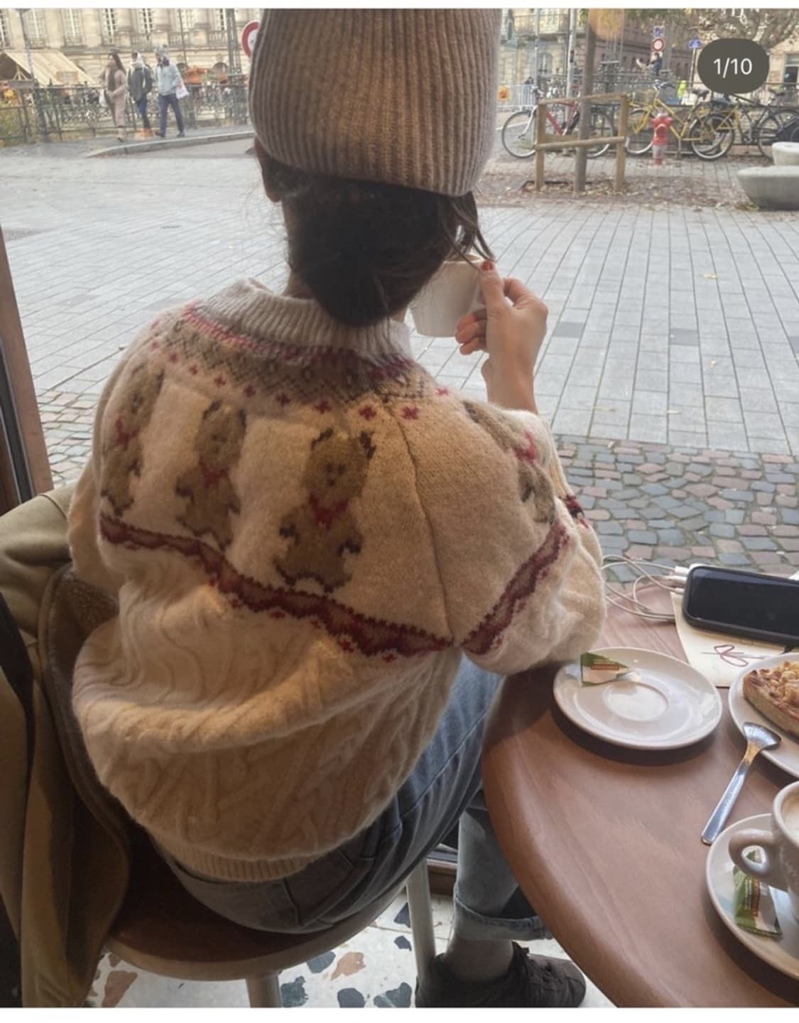 메이비베이비 디어리스트 테디 곰아지 니트 상품이미지4