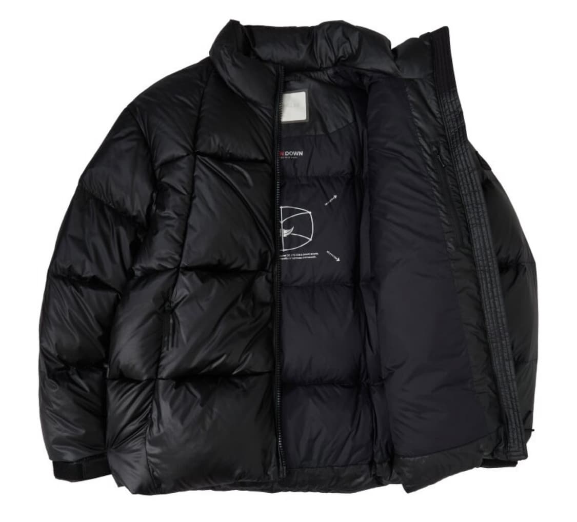 아이더 에드온 남성 아트 푸퍼 다운 블랙 상품이미지4