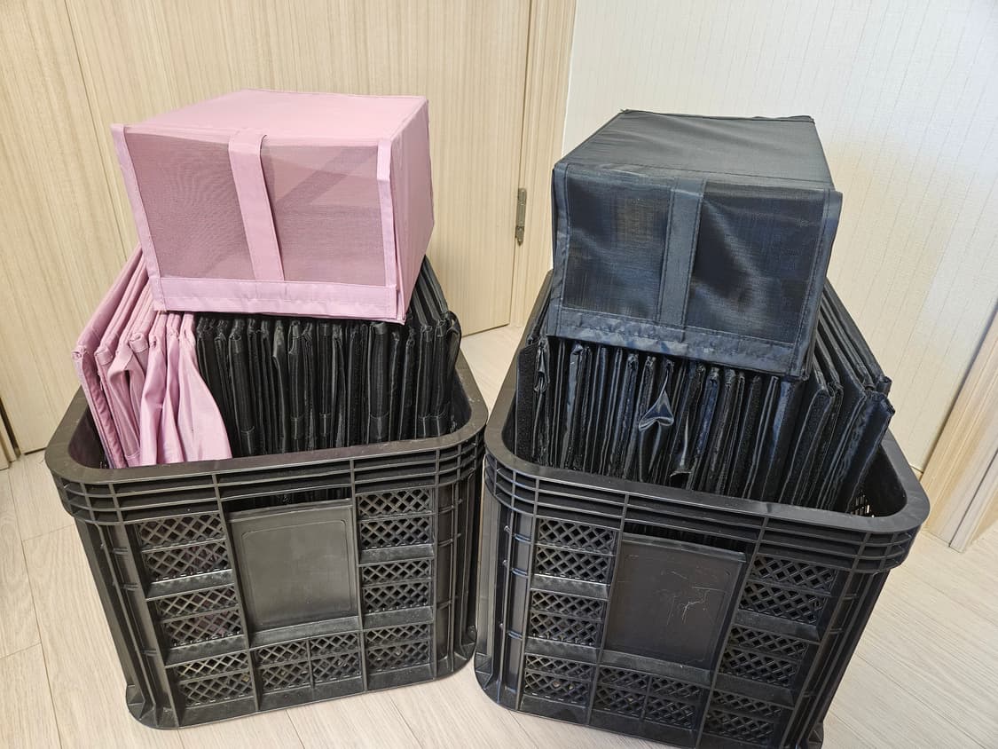이케아 SKUBB 스쿠브 신발함 다수(낱개 4개당 가격) 상품이미지6