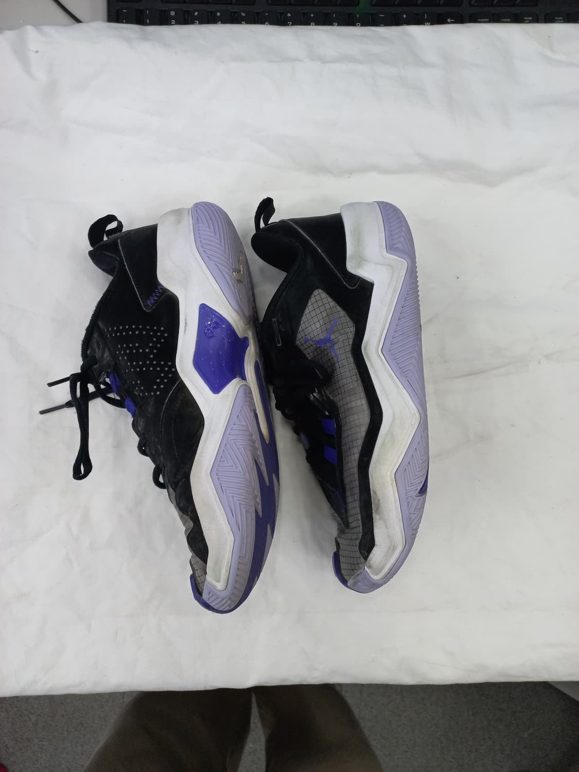 나이키 조던 블랙/퍼플 운동화 265 상품이미지4