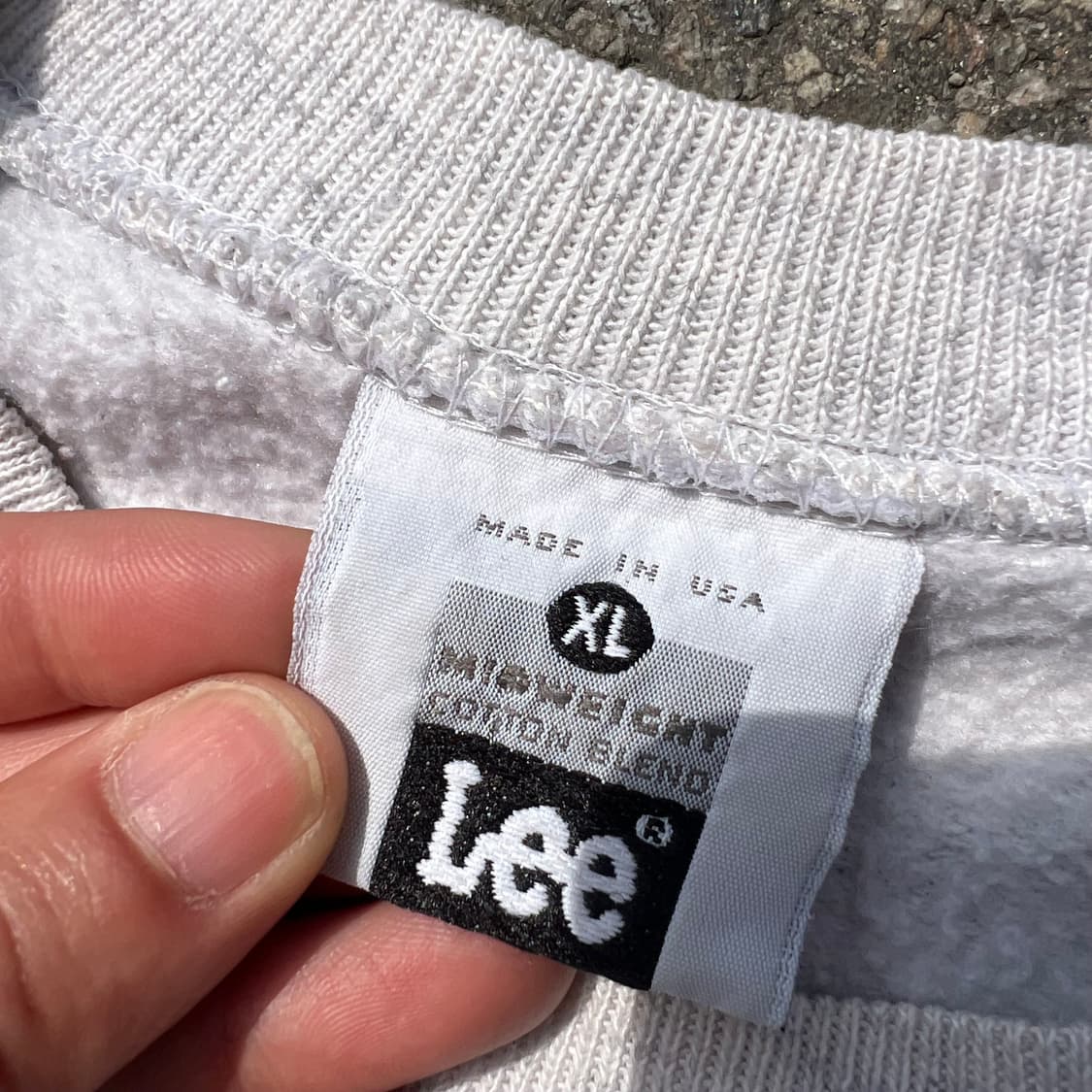 90‘s Lee 래글런 스웻셔츠 상품이미지10