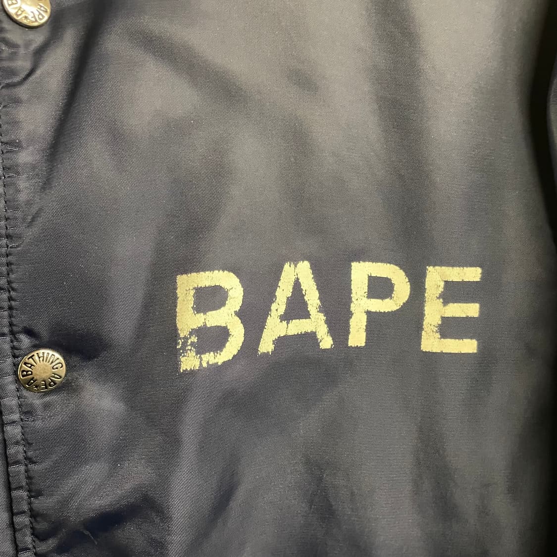 베이프 스펠아웃 바시티자켓 상품이미지5