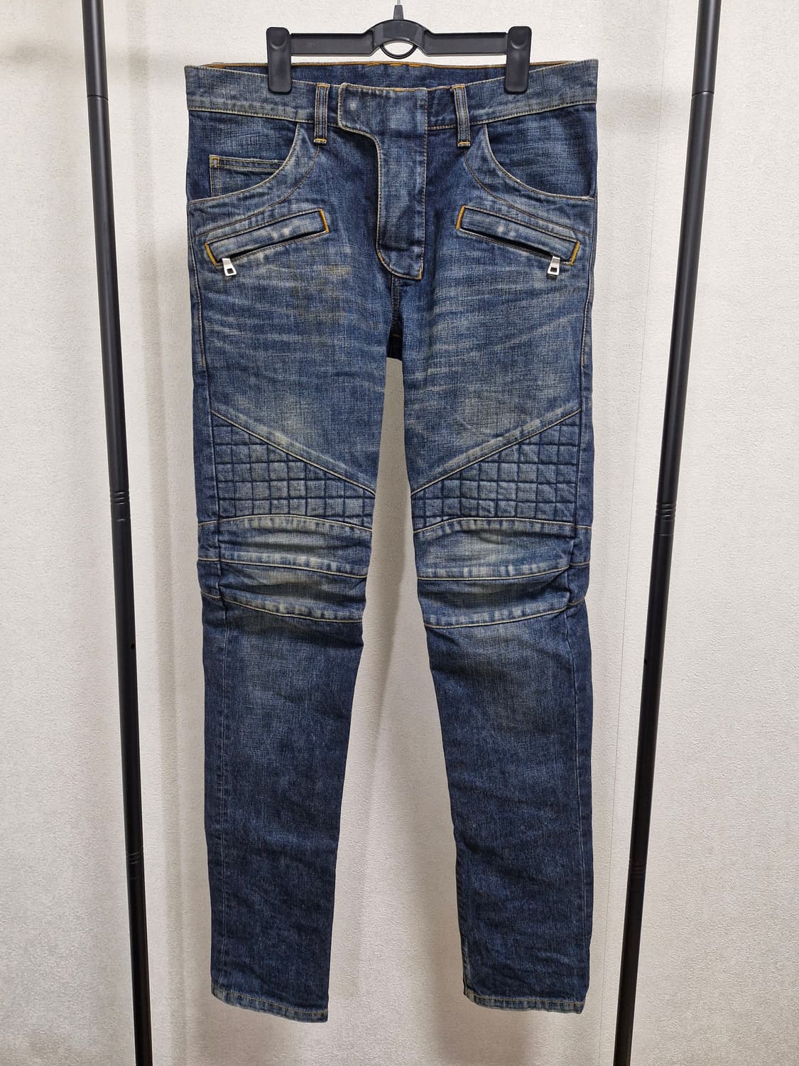 [30] 발망 FW12 퀼팅 바이커진 상품이미지1