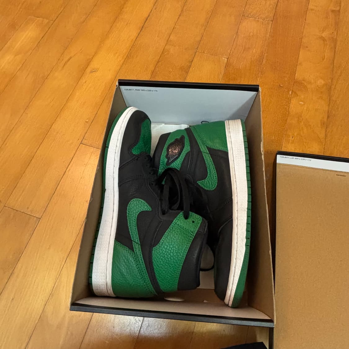 에어 조던 1 하이 파인 그린 265 상품이미지2