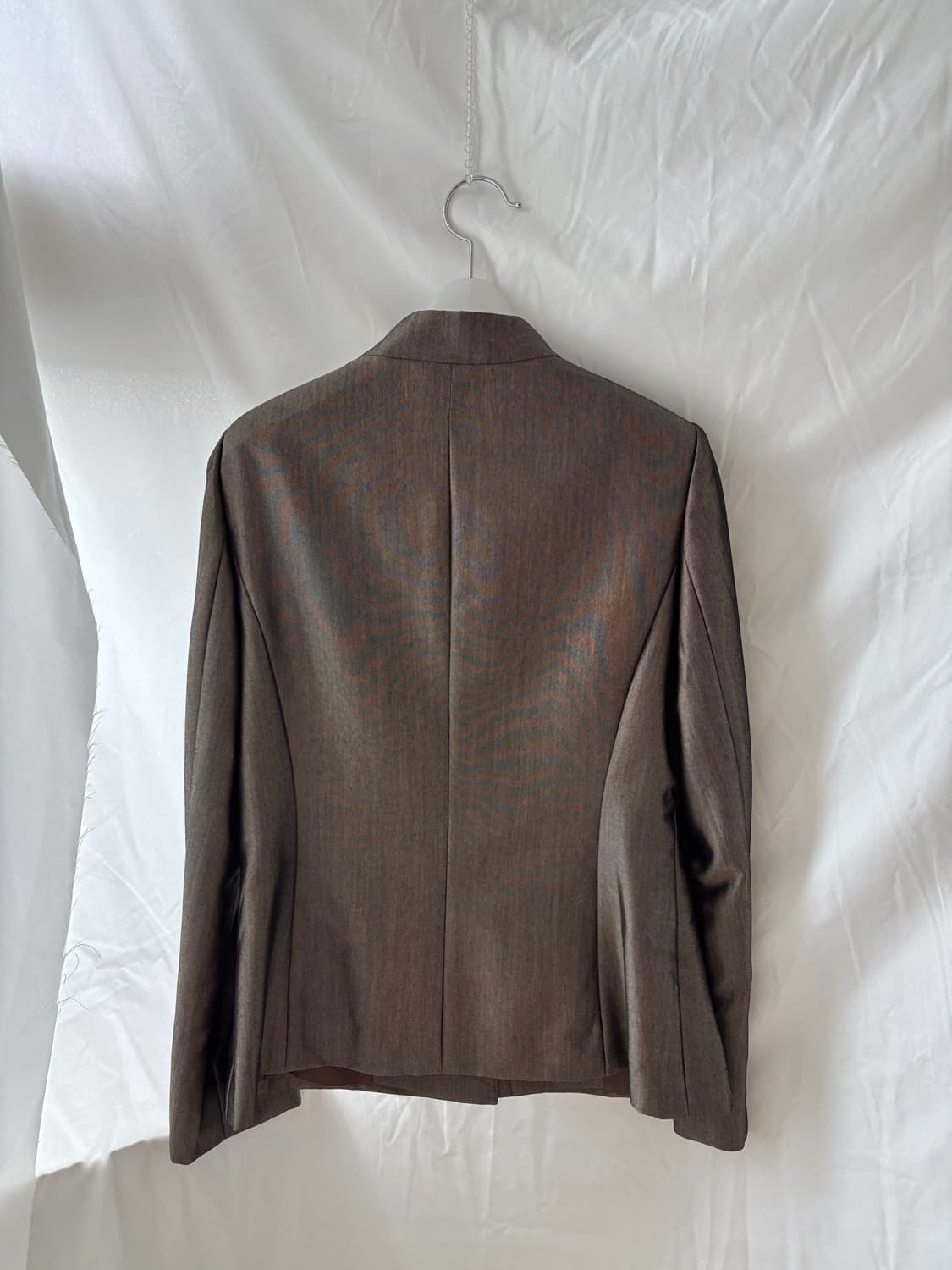 shimmery brown jacket/skirt set 상품이미지2