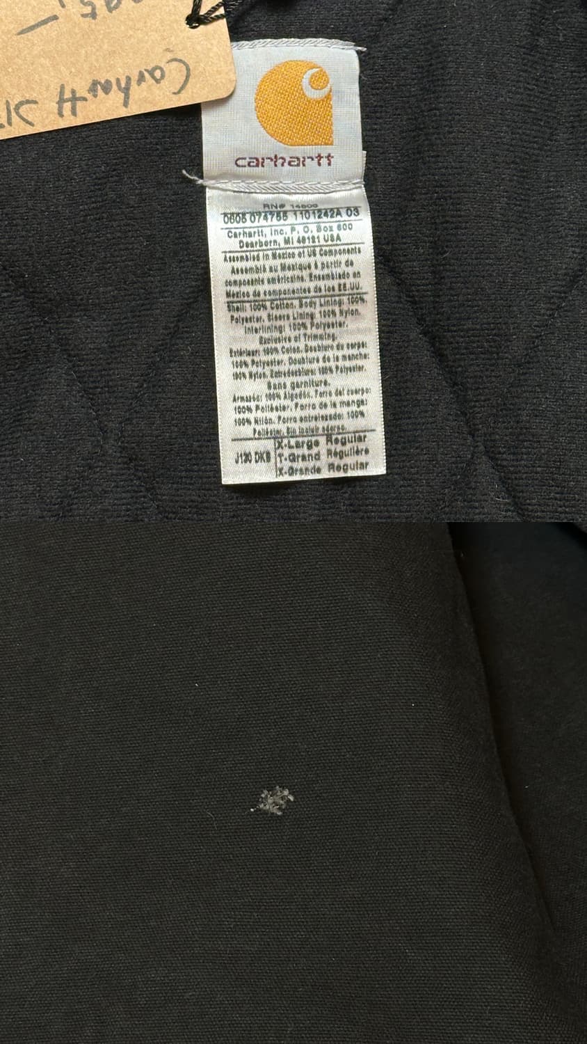 00's OG 칼하트 J130 액티브 자켓 칼하트 DKB 상품이미지9