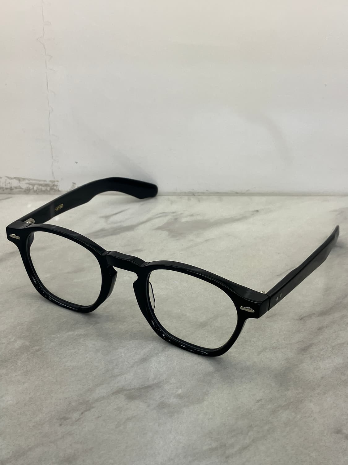 하츠 Hatz 블랙 웰링턴 올 뿔테 일경 상품이미지9