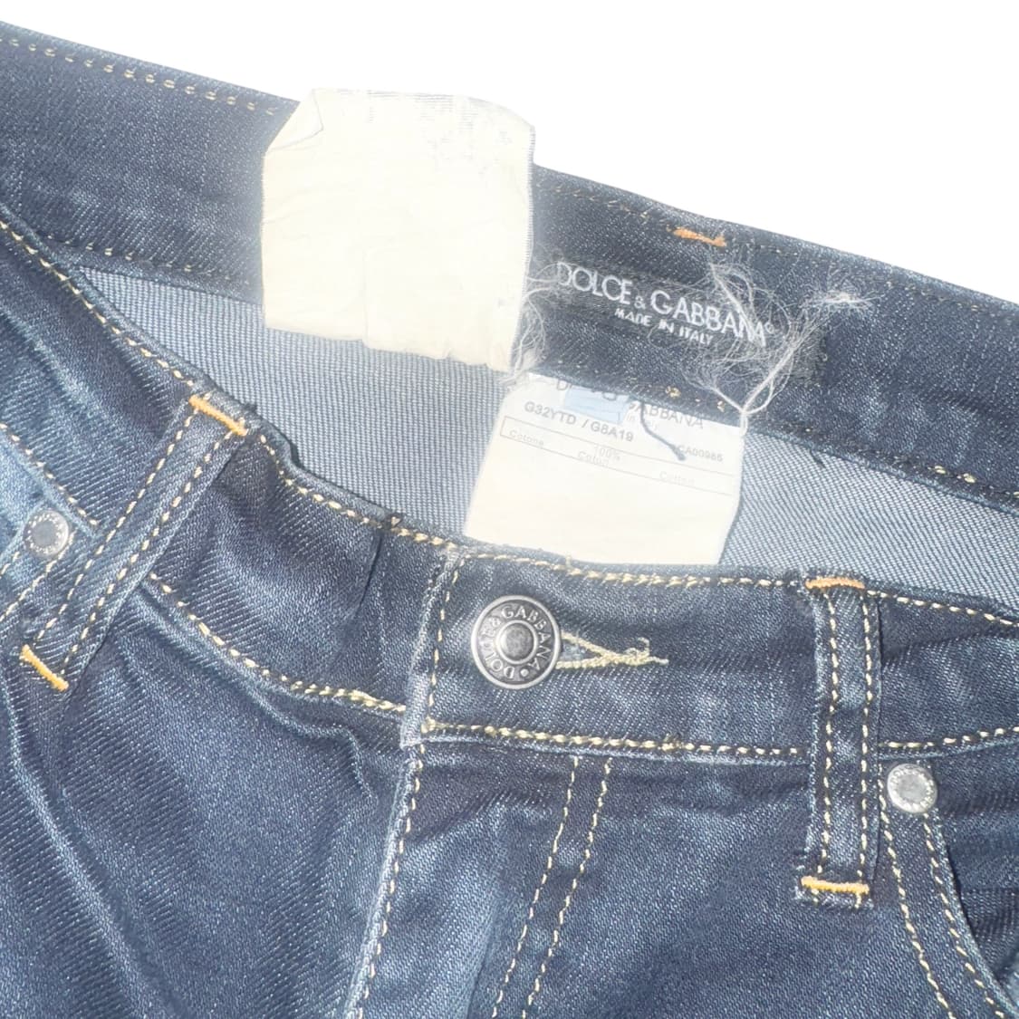 Silver Tag Cut Denim Pants 상품이미지6