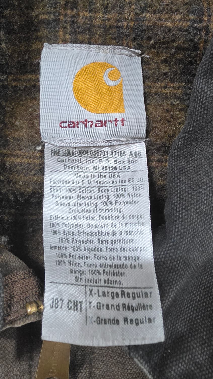 칼하트 J97 CHT 디트로이트 자켓 XL 상품이미지3
