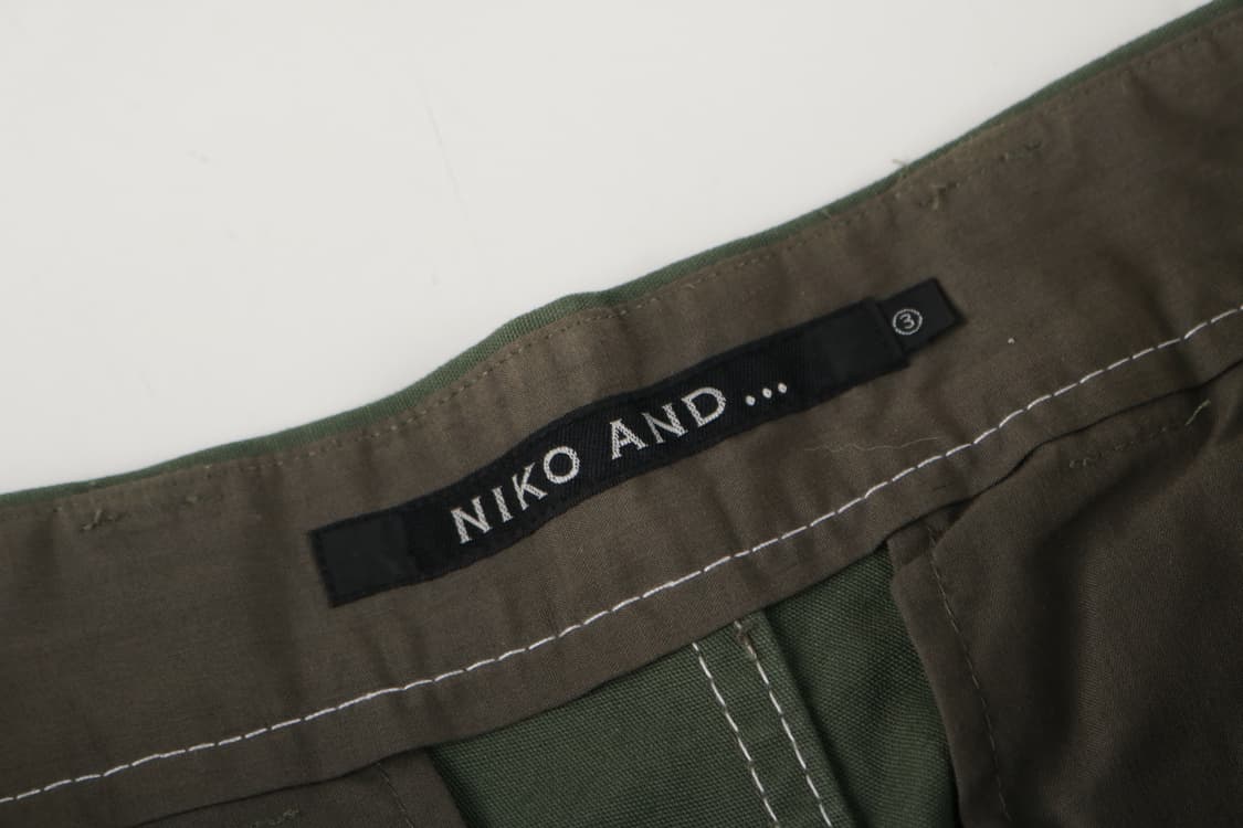 [3] 니코앤드 미니멀 원턱 스티치 팬츠 상품이미지3