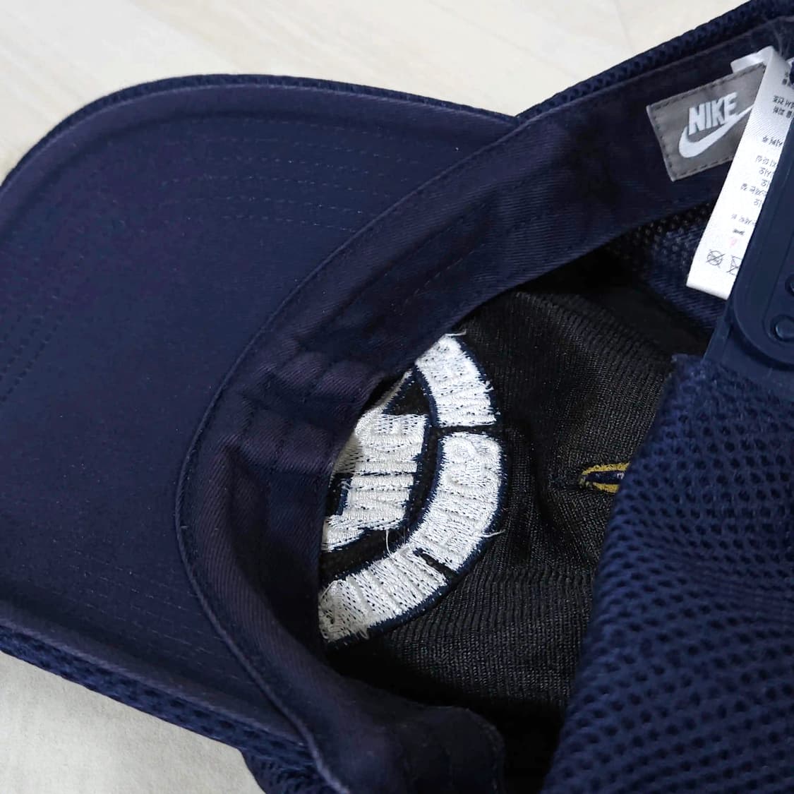 Free)NIKE 나이키 2007's 메쉬캡 모자 네이비 상품이미지7