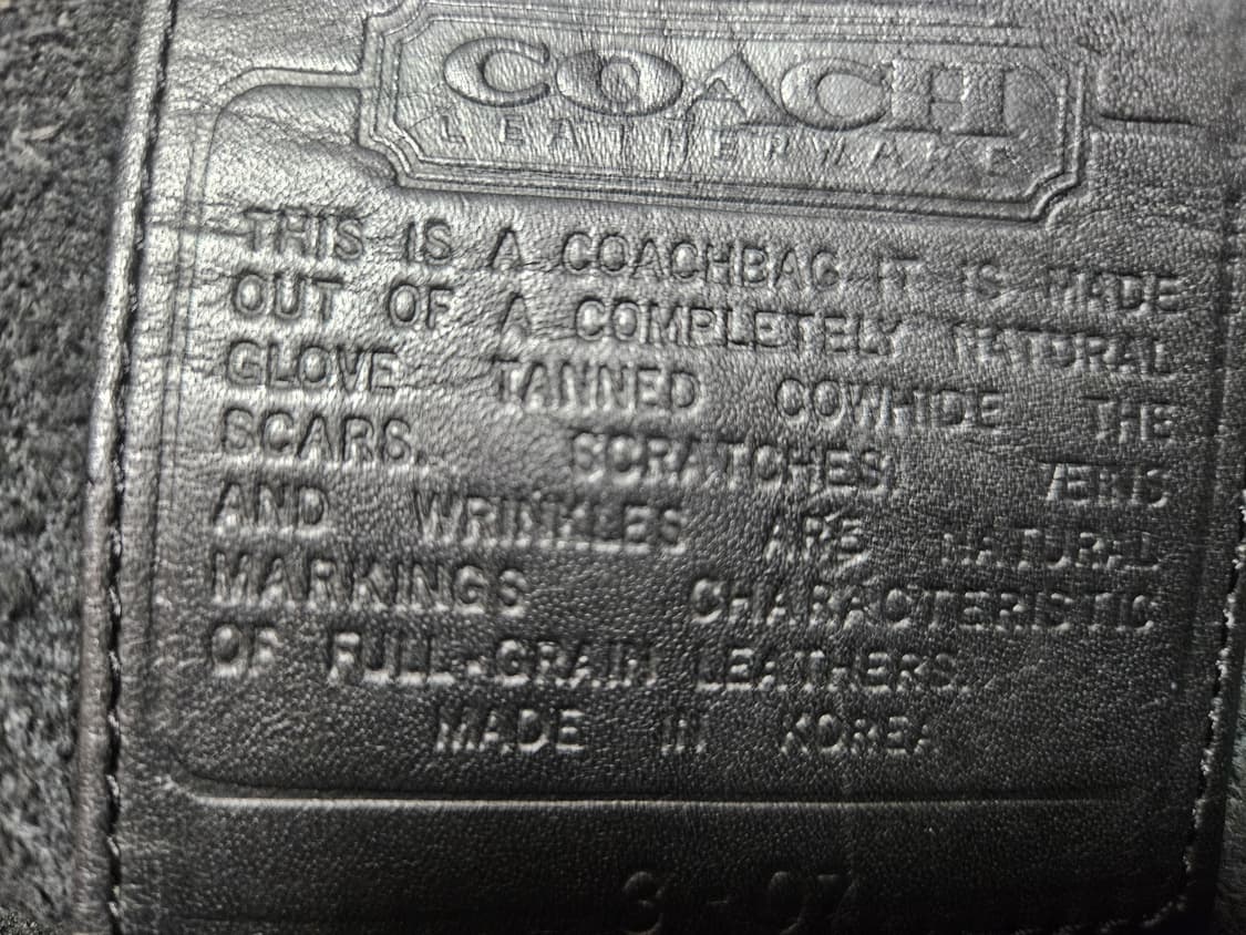 vintage coach 코치  크로스백 상품이미지5