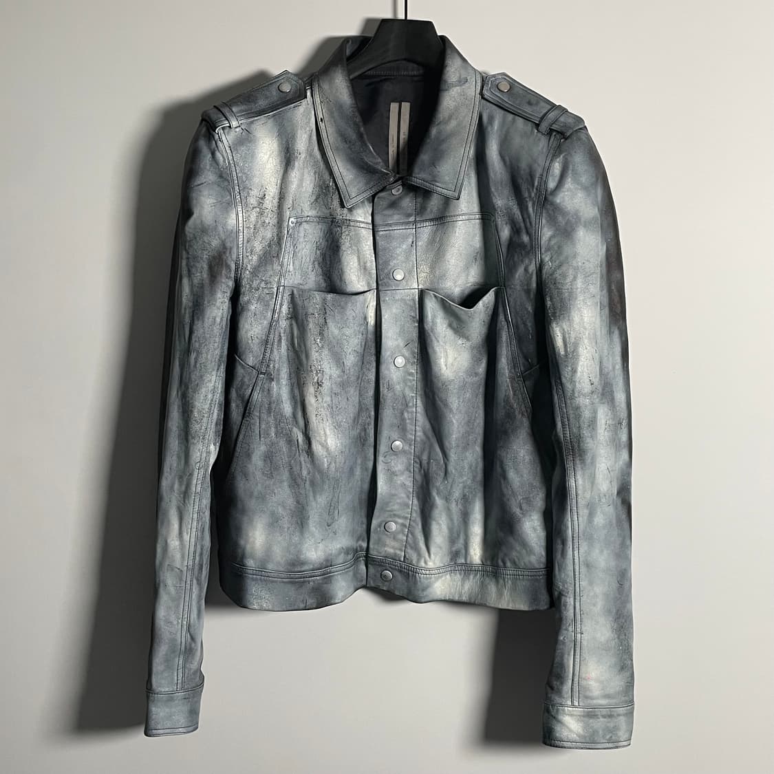 20ss 릭오웬스 테쿠아틀 램스킨 레더자켓 (on.84)   상품이미지4