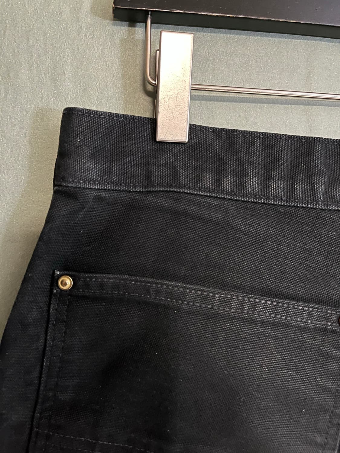 칼하트 US 더블니 블랙 31x32 상품이미지4