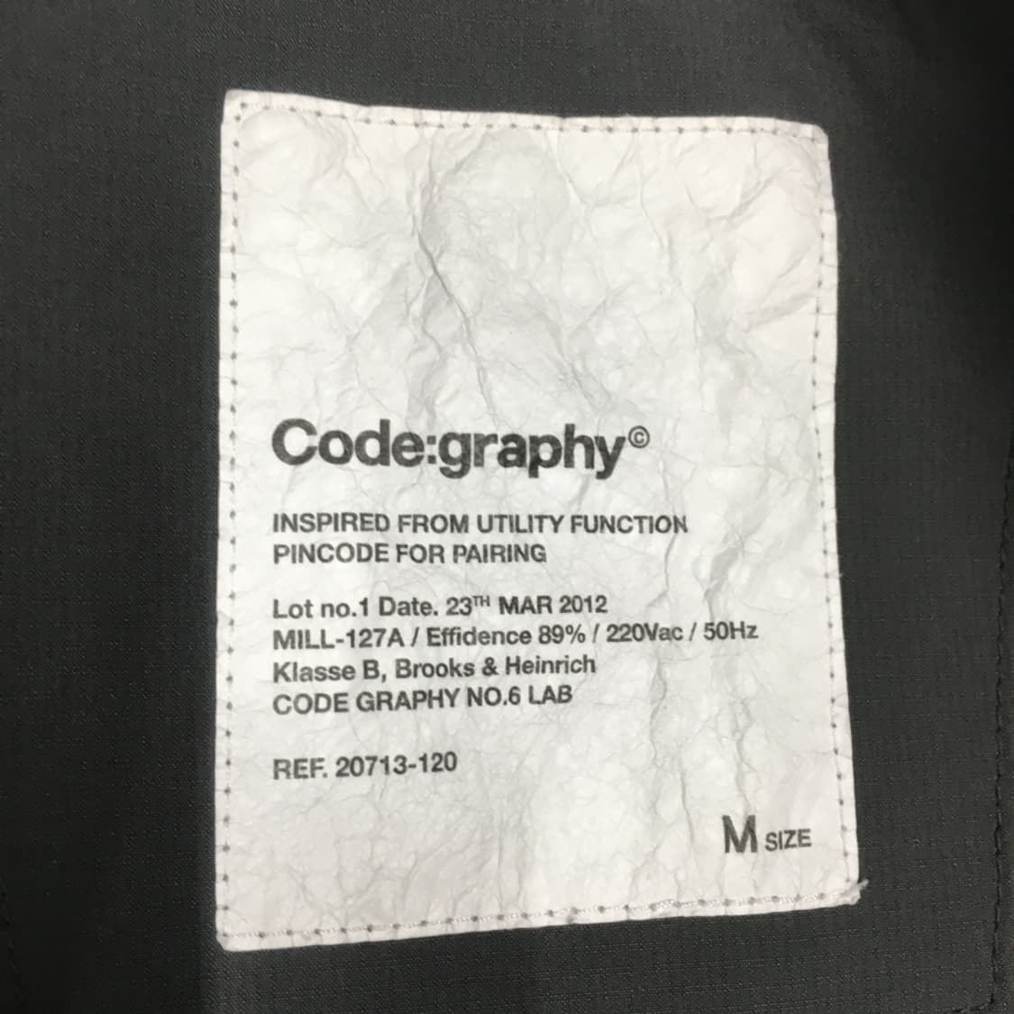 코드그라피 바람막이자켓 만원샵 CC26 상품이미지3