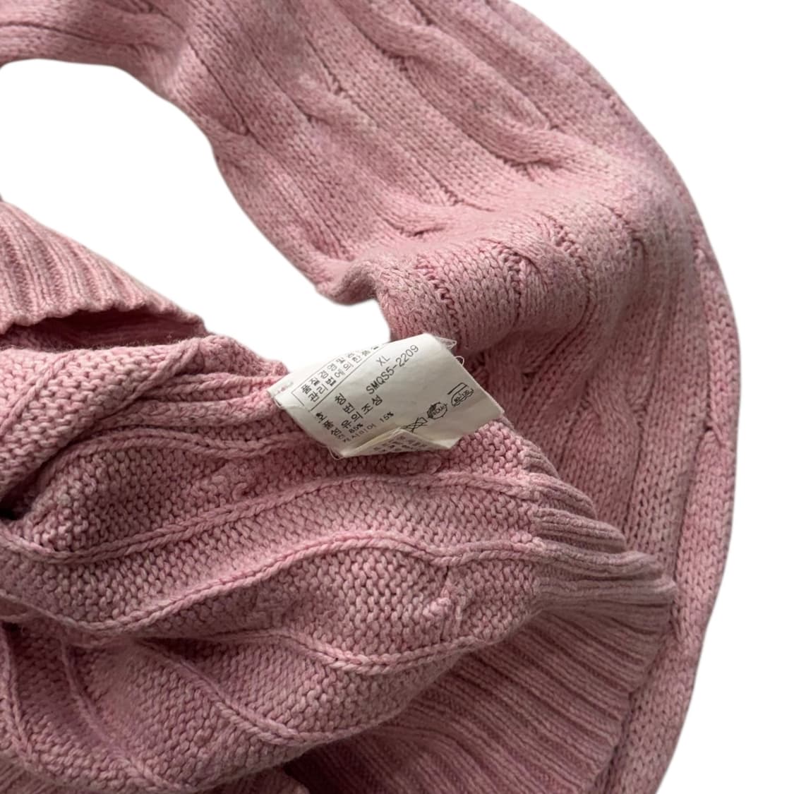 [105] 폴로 랄프로렌 캐시미어/실크 케이블 스웨터 니트 상품이미지4