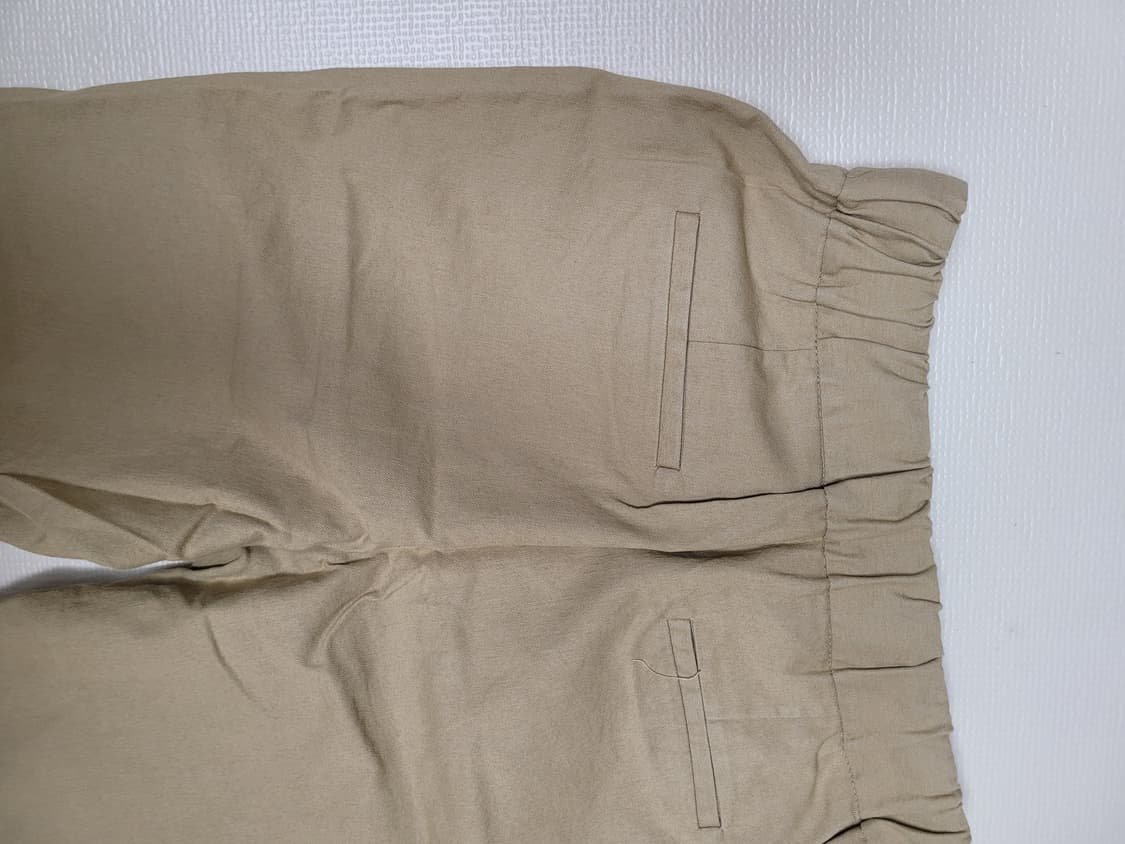 미쏘 MIXXO 여자 허리밴딩 면바지 28베이지 상품이미지10