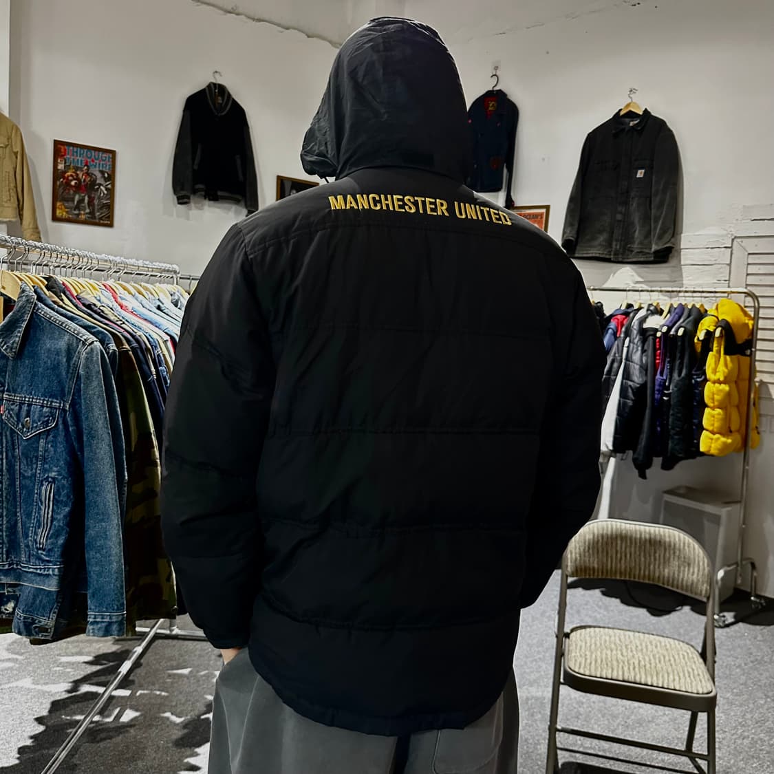 나이키 맨유 박지성 덕다운 패딩 상품이미지2