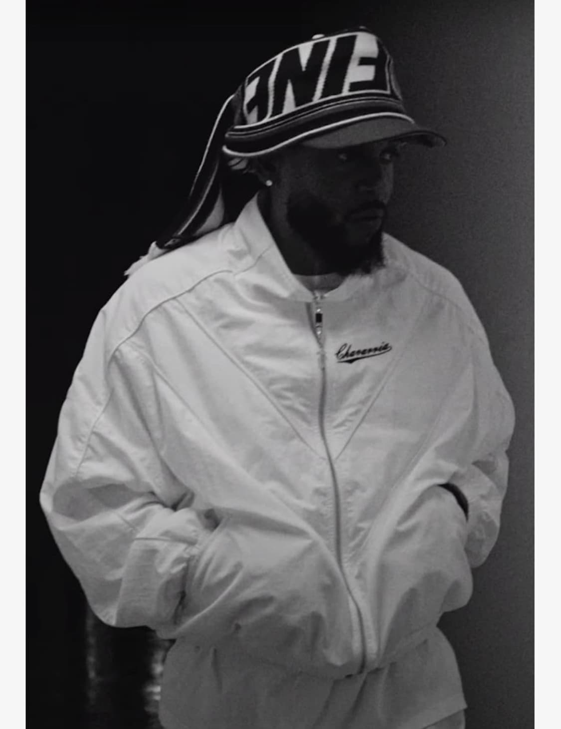 Willy chavarria bad boy 트랙자켓 white M 상품이미지2