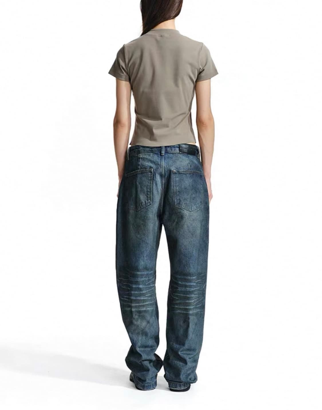 스투시 헤인서 슈프림 오호스 코이세이오)) 스트레이트 청바지  상품이미지4