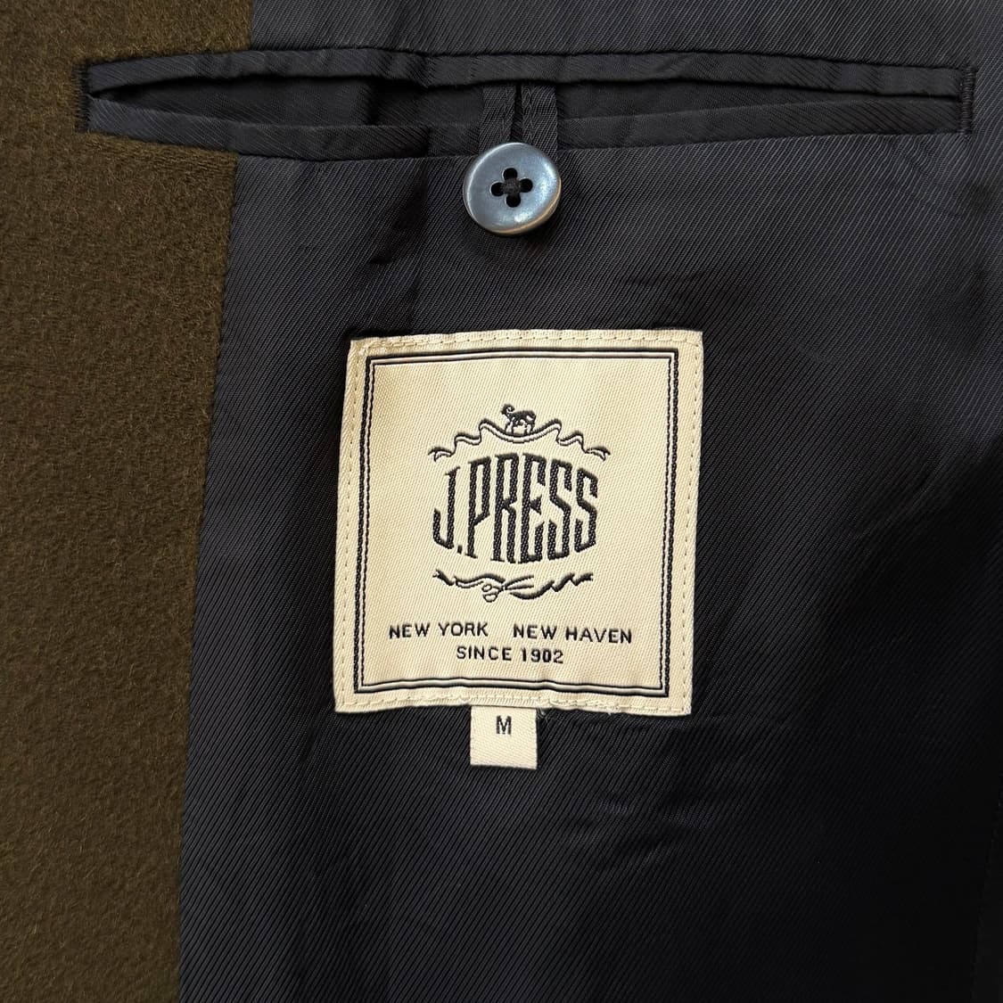 J.Press 울캐시미어 맥 코트 상품이미지7