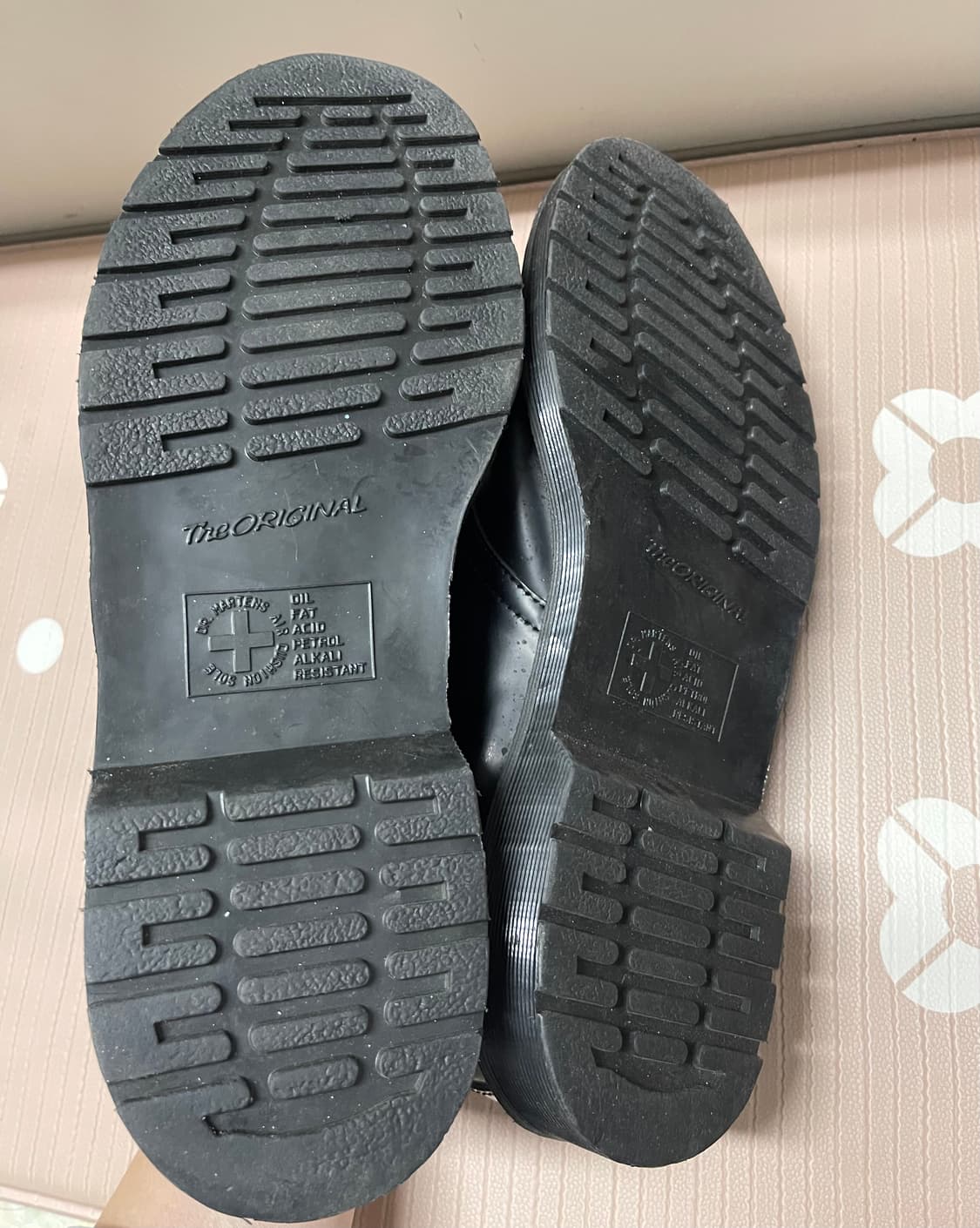 닥터마틴 모노 블랙 3홀 더비슈즈 UK10 상품이미지7