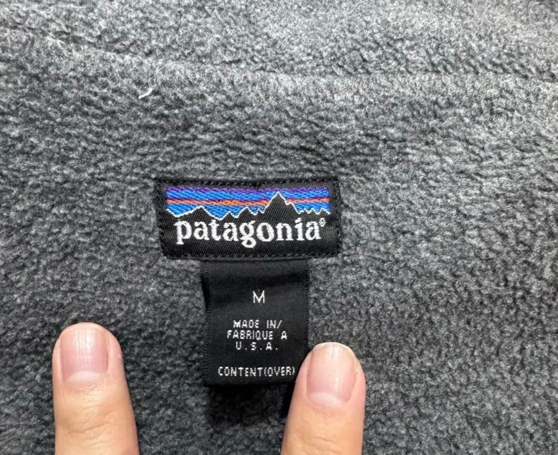 파타고니아 patagonia 쉘드 신칠라 다크그린 M사이즈 상품이미지6