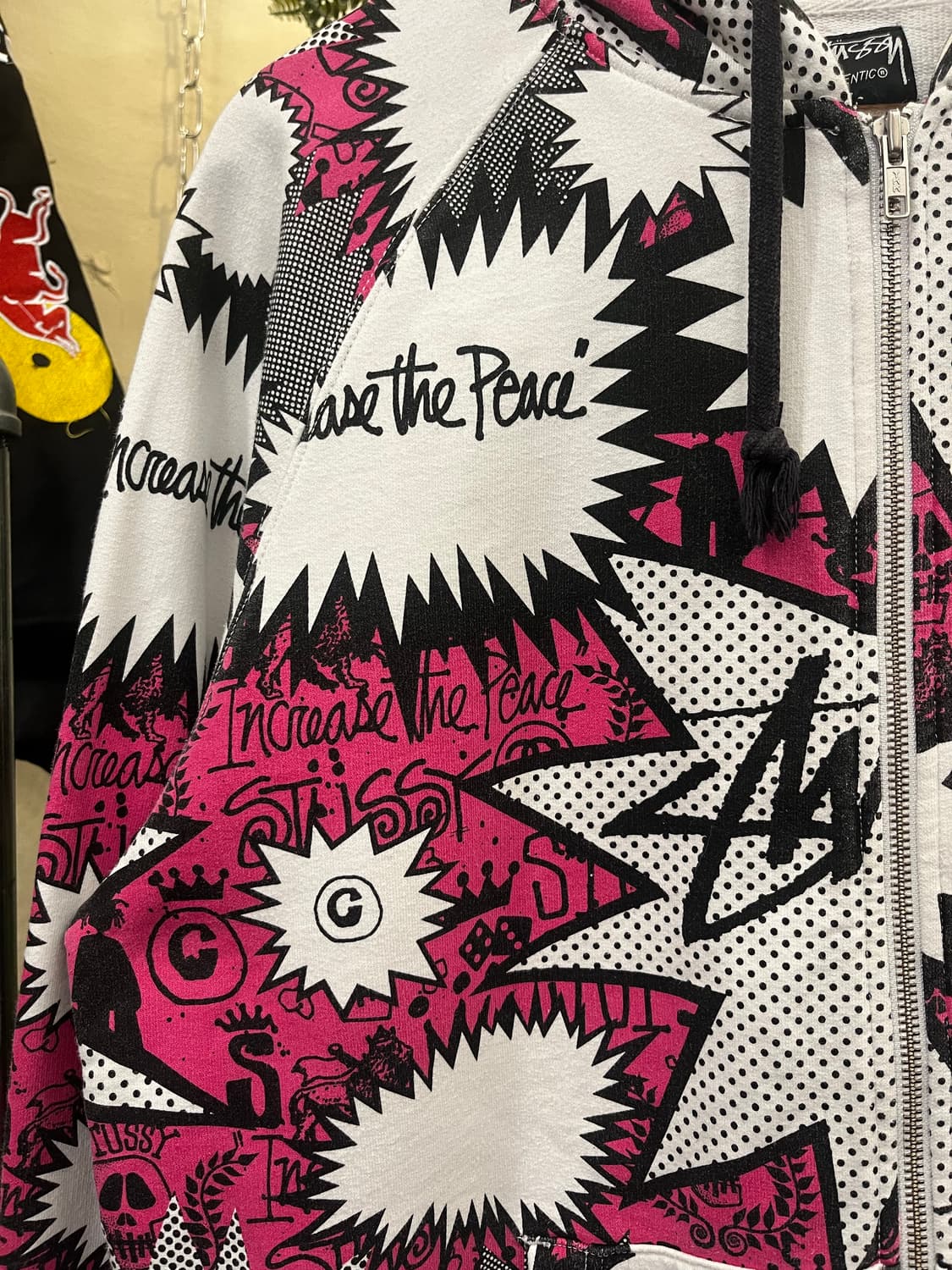 스투시 카툰 그래픽 후드집업 #csz750 상품이미지3