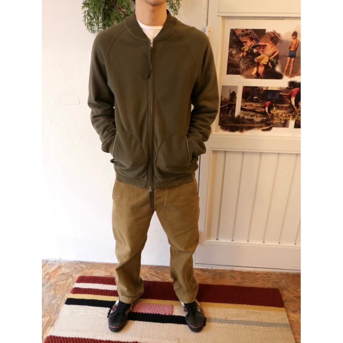 타카히로 미야시타 더 솔로이스트 스웨트 집업 상품이미지1