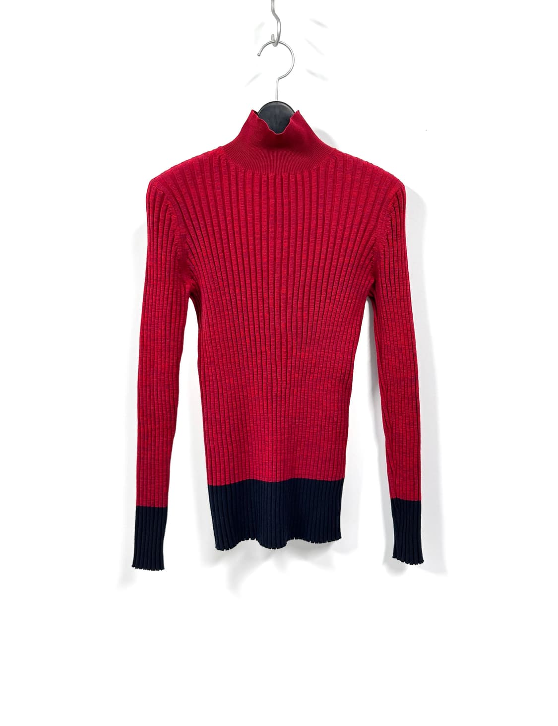 JIL SANDER 질샌더 버건디 터틀넥 스웨터 S 상품이미지1