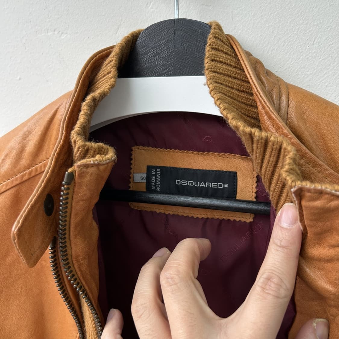 15907 - 디스퀘어드2 레더 자켓 상품이미지6