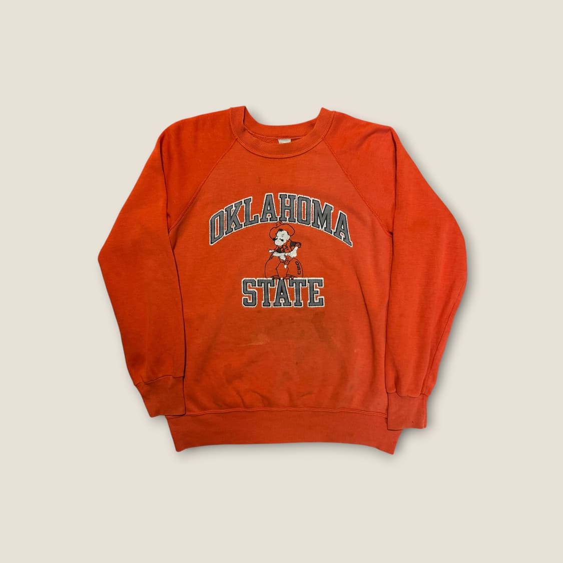 80s USA Champion Oklahoma 스웻셔츠 L 상품이미지1