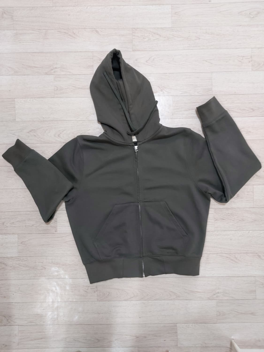 ZARA ORIGINS 헤비웨이트 후드 집업 S 상품이미지1