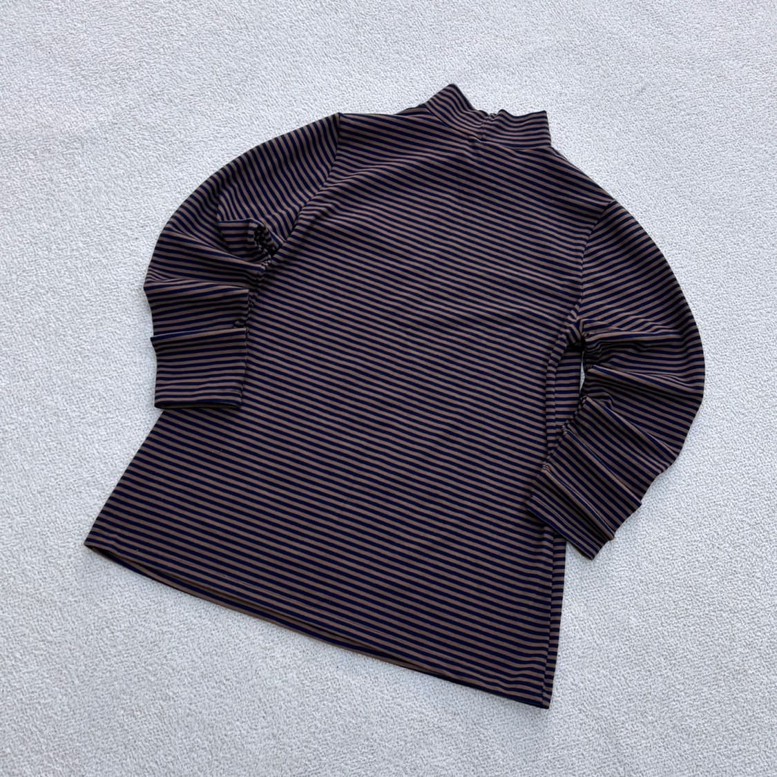 95 신앙촌 스트라이프 긴팔 티셔츠 0424E 상품이미지1