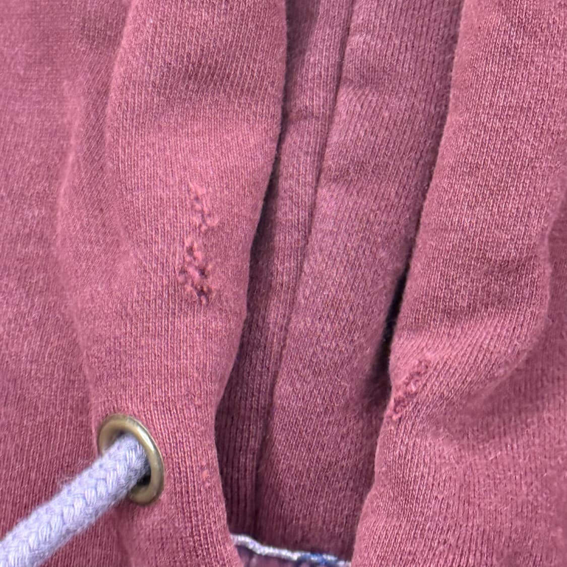 아베크롬비 버건디 후드티 상품이미지6