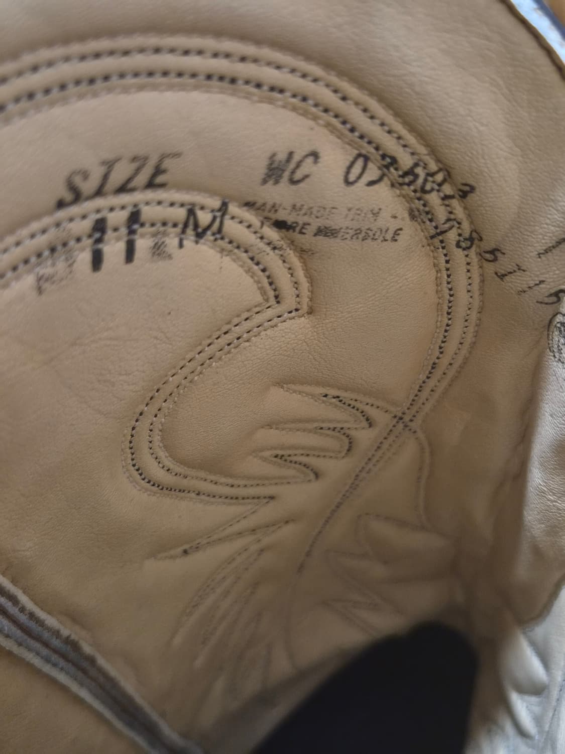 70s 리바이스 오렌지탭 웨스턴 부츠 상품이미지7