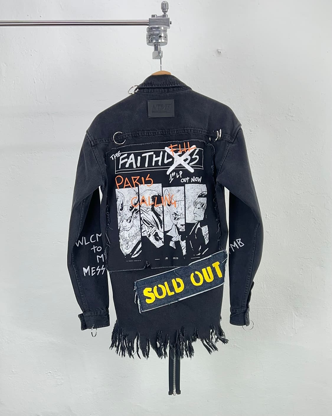 페이스 커넥션 19aw NTMB 에디션 피어스 그런지 타입 데님 자켓 상품이미지1