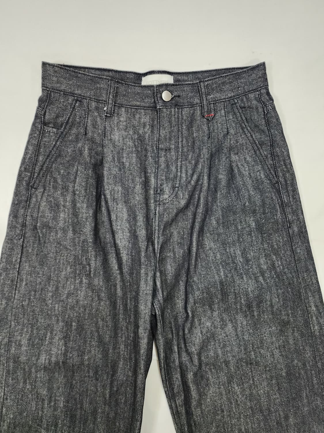 포트너스 투턱 와이드 데님 팬츠 상품이미지3