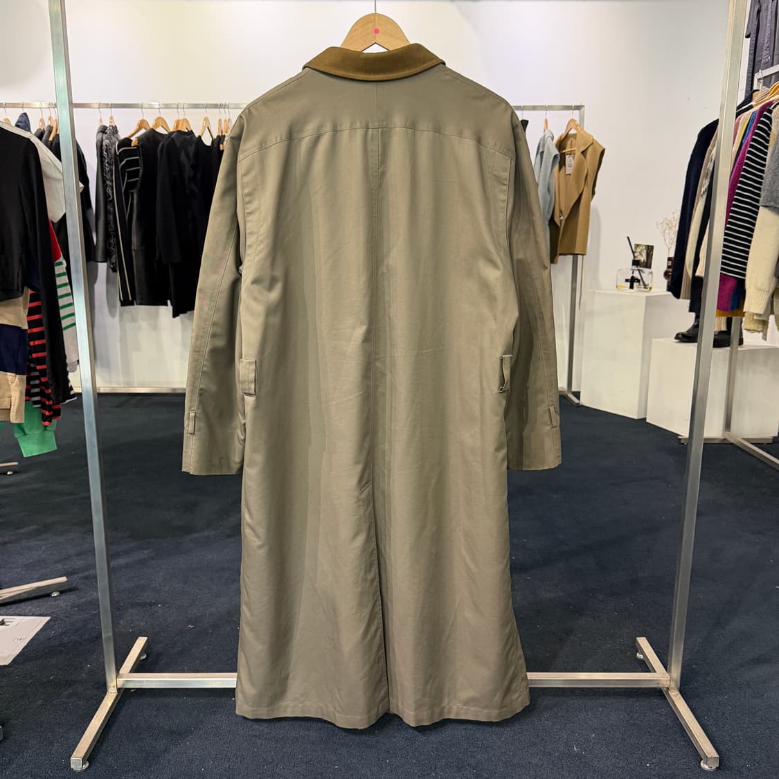 [XL] 크리스찬디올 래글런 싱글 트렌치코트 상품이미지2