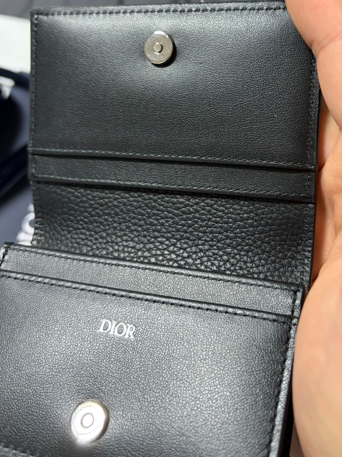 디올 새들 비즈니스 카드지갑 상품이미지5