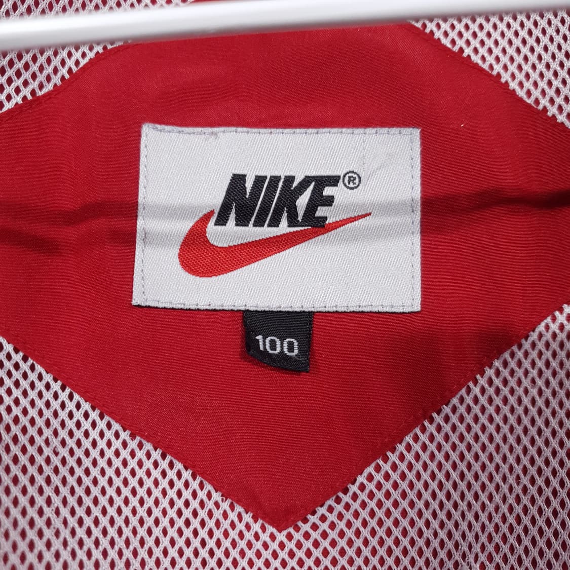 실측 XL) 00s 나이키 올드스쿨 스우시 지퍼 사이드라인 바람막이 자켓 상품이미지6