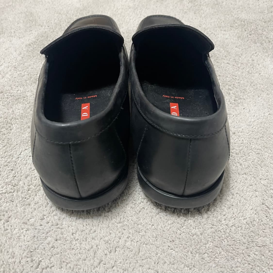 265) 프라다 스포츠 레더 로퍼 구두 상품이미지5