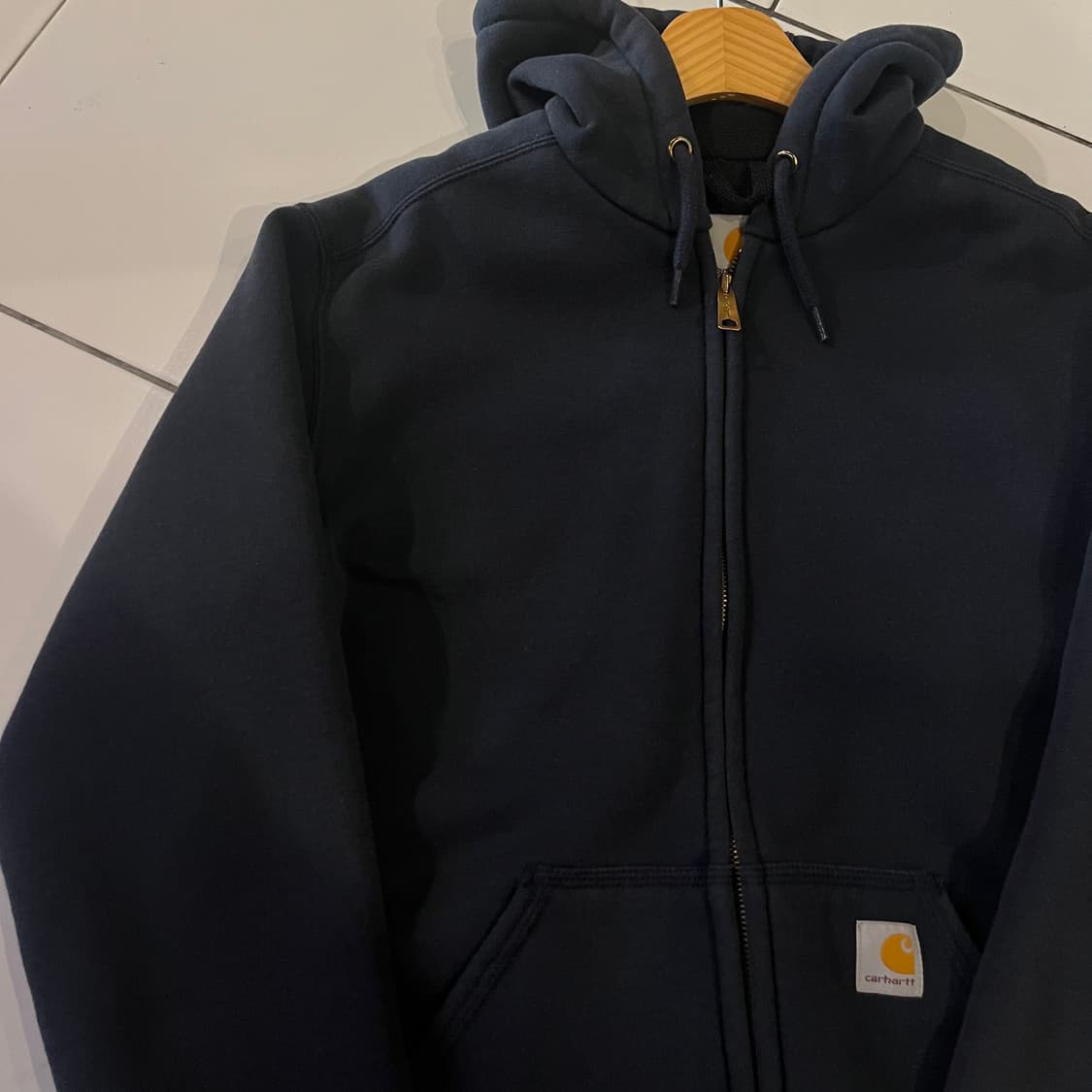 칼하트 써멀 레인디펜더 후드집업 네이비  상품이미지3