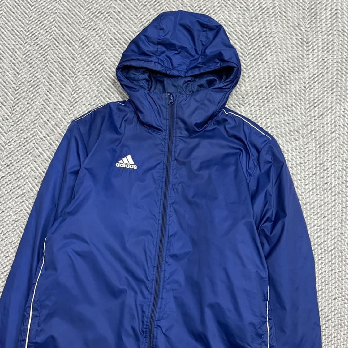 아디다스 로고 후드 롱패딩 v1620 상품이미지3