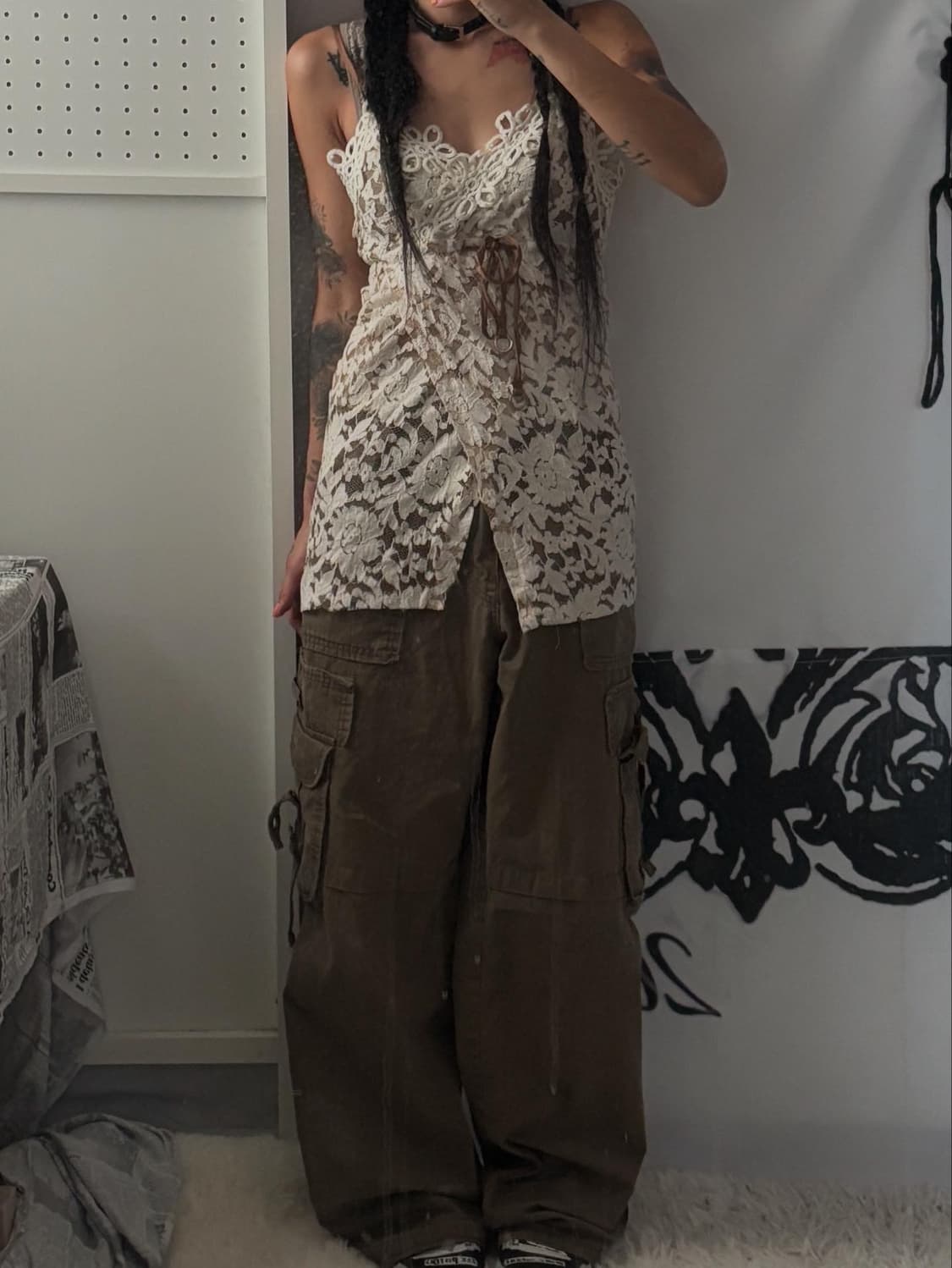 crochet lace dress 상품이미지3