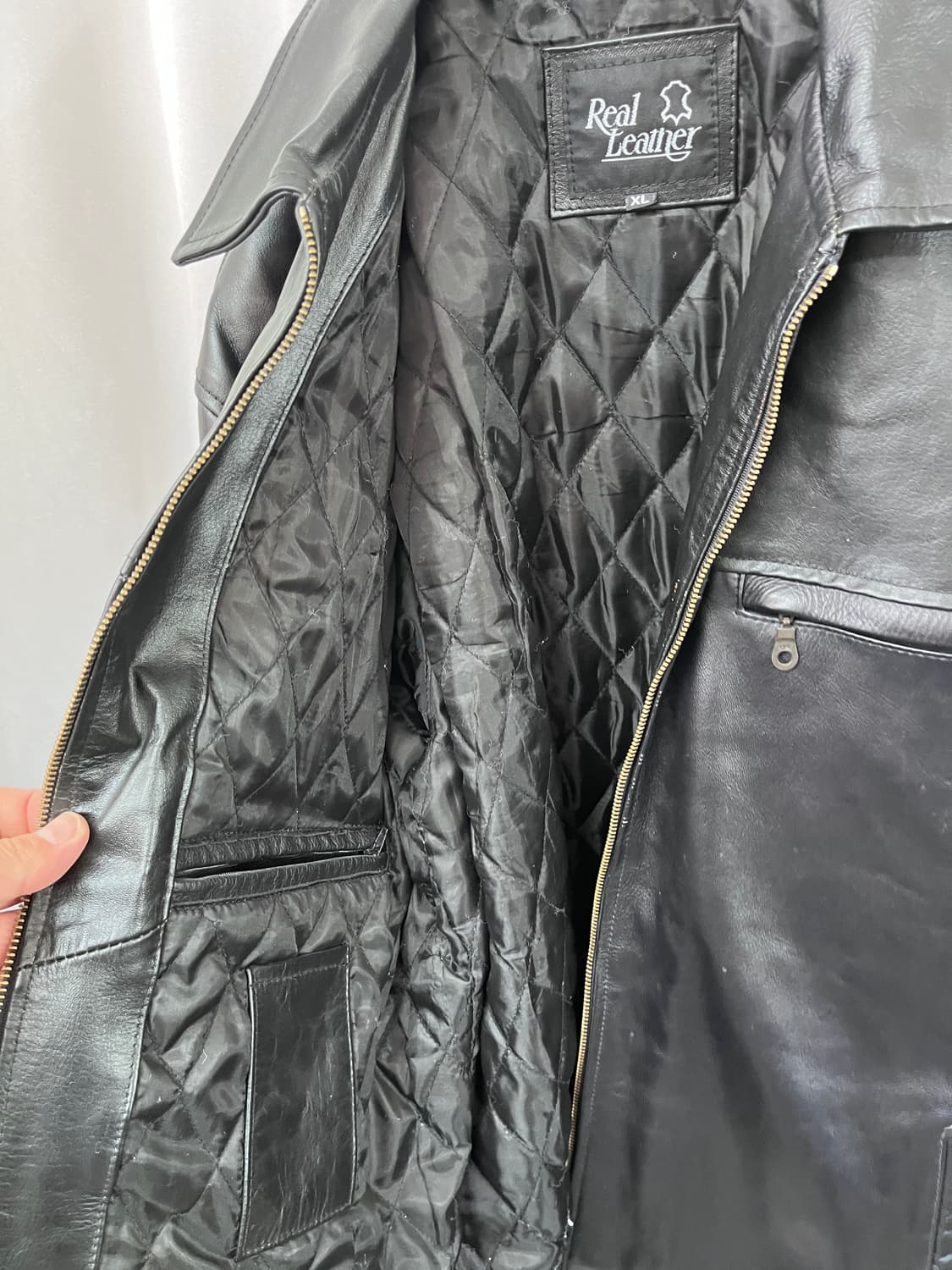 Real Leather jacket  상품이미지5