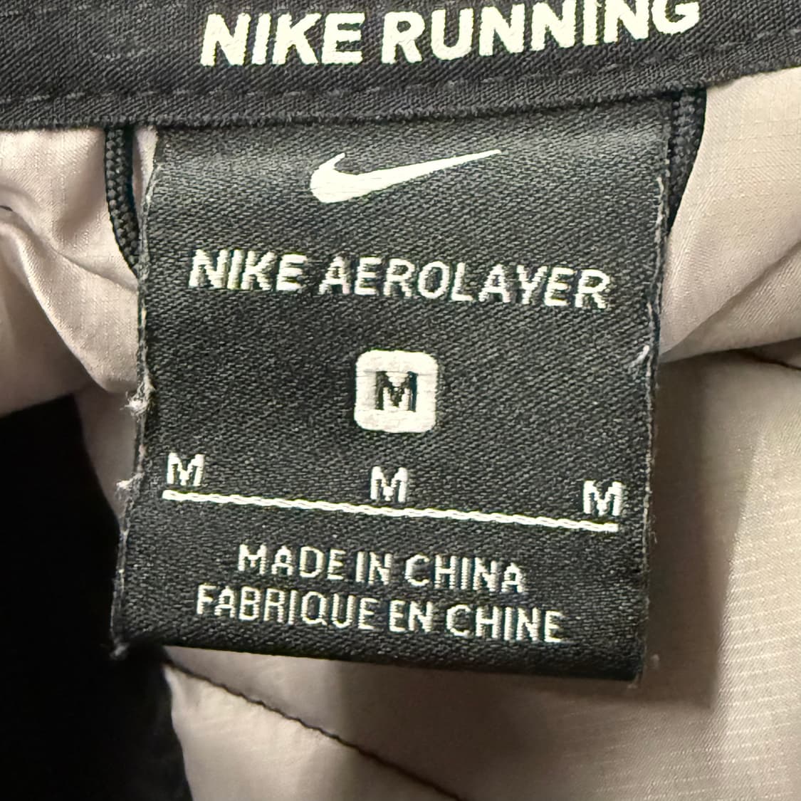 [정품/M] 나이키 블랙 경량 패딩 후드 집업 b16 상품이미지5